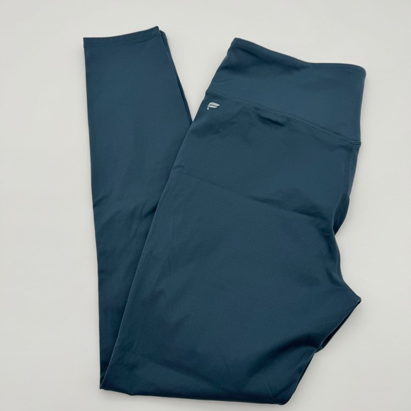 Fabletics Pants - Fabletics Womens XL High Waisted Full Length Leggings Teal Blue